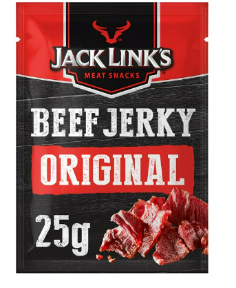 JACK LINKS ORIGINAL BEEF JERKY CLIPSTRIP - 25G