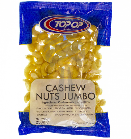 TOP-OP CASHEW NUTS JUMBO - 250G