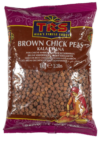 TRS BROWN CHICK PEAS (KALA CHANA) - 1KG