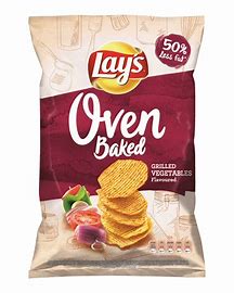 LAYS OVEN BAKED G. VEGETABLES 125G