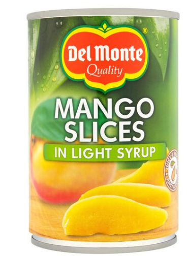 DEL MONTE MANGO SLICES IN LIGHT SYRUP - 425G