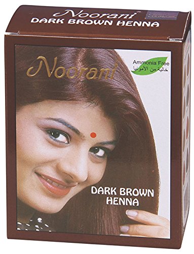 NOORANI DARK BROWN HENNA HAIR COLOUR - 60G
