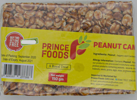PRINCE FOODS PEANUT CANDY - 150G