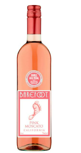 BAREFOOT PINK MOSCATO - 75CL