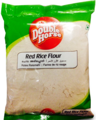 DOUBLE HORSE RED RICE FLOUR - 1KG