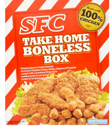 SFC BONELESS BOX - 550G