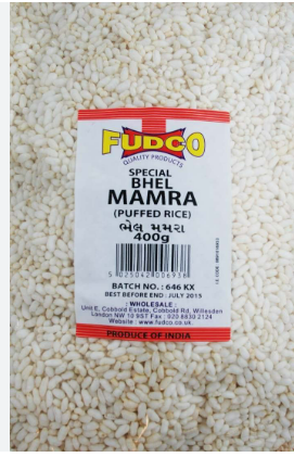 FUDCO SPECIAL BHEL MUMRA (PUFFED RICE) - 400G