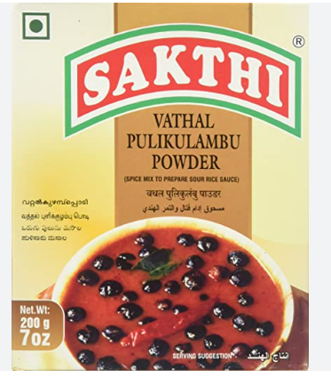 SAKTHI VATHAL PULIKULAMBU POWDER - 200G