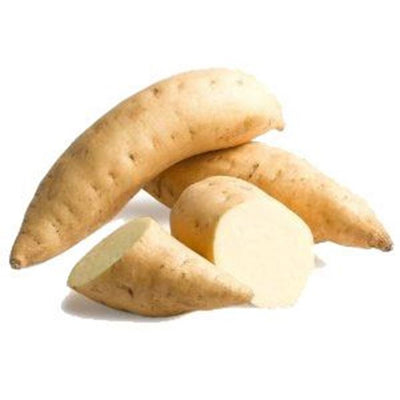 White sweet potatoes