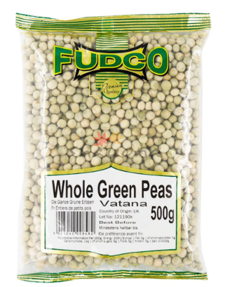 FUDCO WHOLE GREEN PEAS (VATANA) - 500G