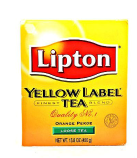 LIPTON YELLOW LABEL LOOSE TEA - 450G