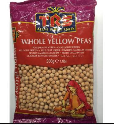 TRS WHOLE YELLOW PEAS - 500G