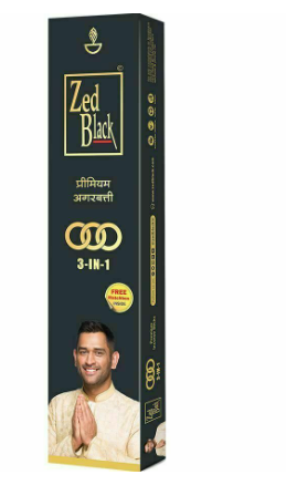 ZED BLACK AGARBATTI ZB 3-IN-1-EACH BOX