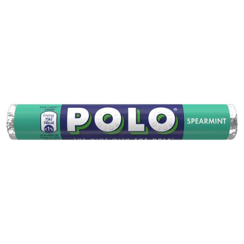 POLO SPEARMINT ROLL - 33.4G