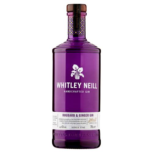 WHITLEY NEILL RHUBARB GIN 43% - 70CL
