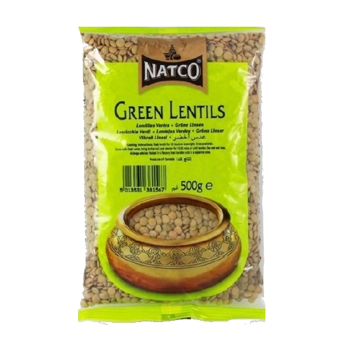 NATCO GREEN LENTILS - 500G