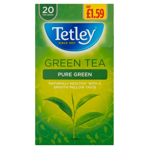 TETLEY GREEN TEA £1.59 PMP