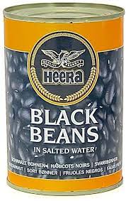 HEERA BLACK BEANS IN SALTED WATER - 400G