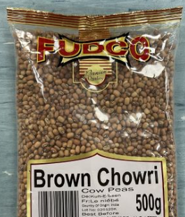 FUDCO BROWN CHOWRI (COW PEAS) - 500G