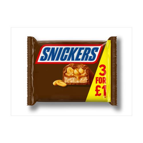 SNICKERS - 3PK