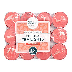 BOOME SCENTED TEA L.CANDLES 12S