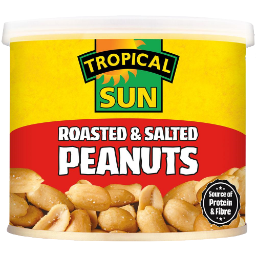 TROPICAL SUN ROASTED & SALTED PEANUTS - 200G