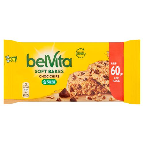 BELVITA SOFT CHOC CHIP   - 50G
