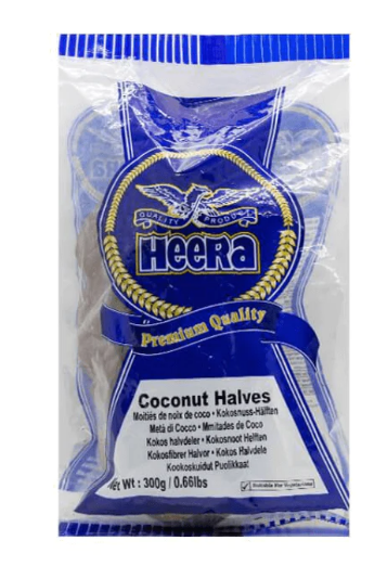 HEERA COCONUT HALVES - 300G