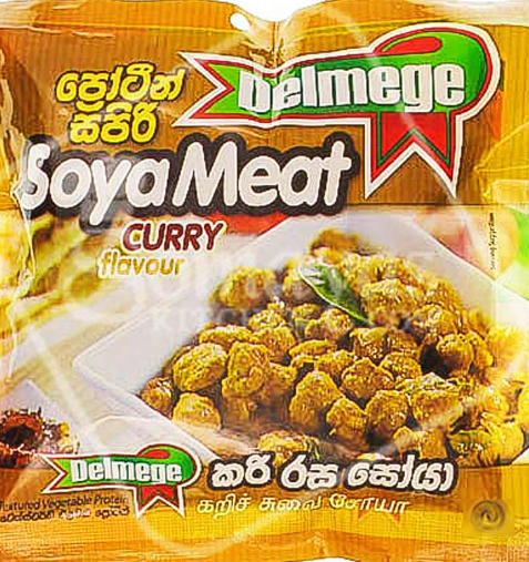 DELMEGE SOYAMEAT CURRY FLAVOUR - 90G