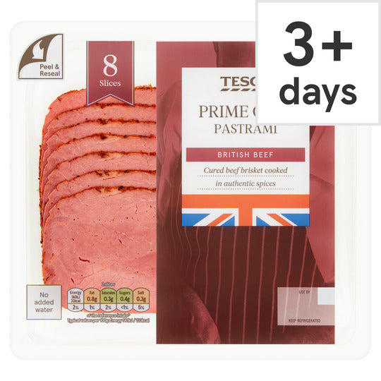 KQF BEEF PASTRAMI SLICES - 100G