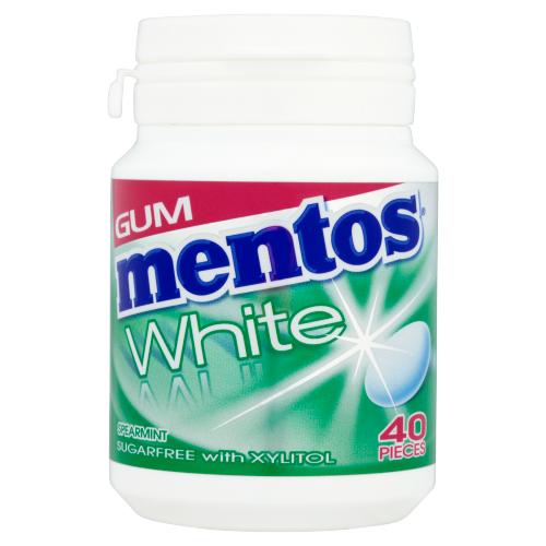 MENTOS WHITE SPEARMINT - 60G