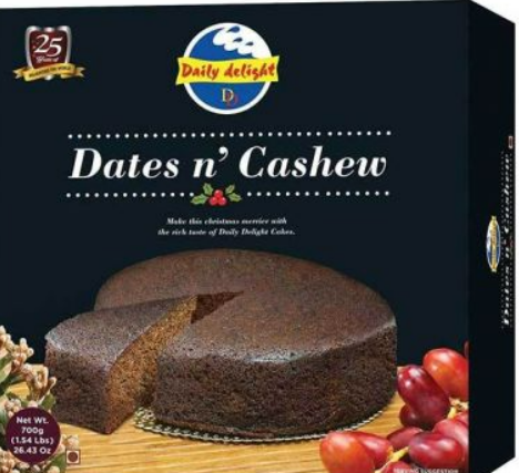 DAILY DELIGHT DATES AND CASHEW - 700G