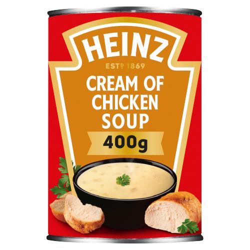 HEINZ CREAM OF CHICKEN SOUP - 400G