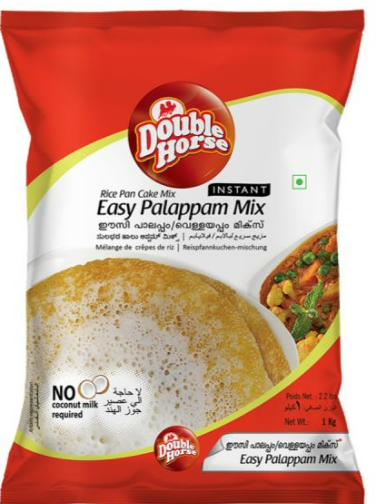 DOUBLE HORSE EASY PALAPPAM MIX - 1KG
