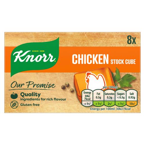 KNORR STOCK CUBE CHICKEN - 8S