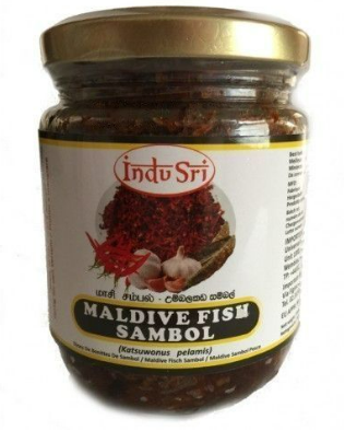INDU SRI  MALDIVE FISH SAMBOL - 180G