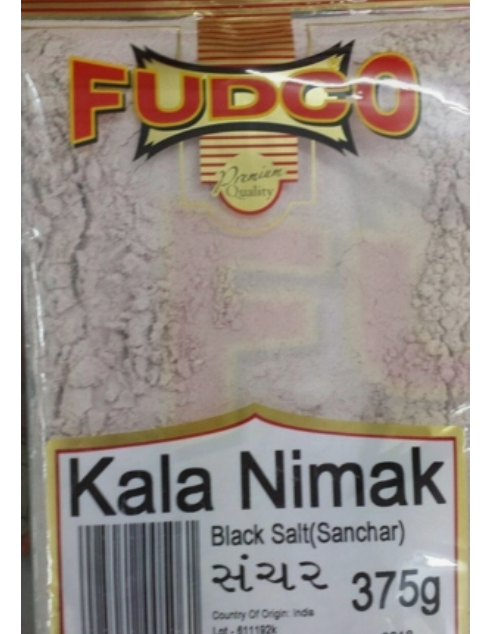 FUDCO KALA NIMAK (BLACK SALT) - 375G