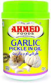 AHMED FOODS GARLIC PICKLE IN OIL - 400G
