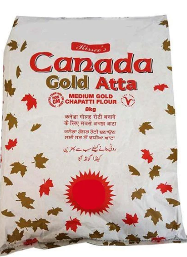 CANADA GOLD CHAPATTI FLOUR - 8KG