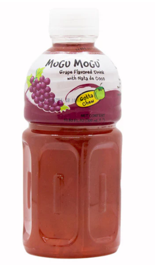 MOGU MOGU GRAPE FLAVORED DRINK - 320ML