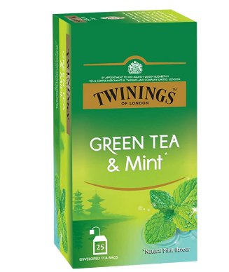 TWININGS GREEN AND MINT