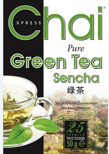 CHAI EXPRESS GREEN TEA SENCHA  - 50G