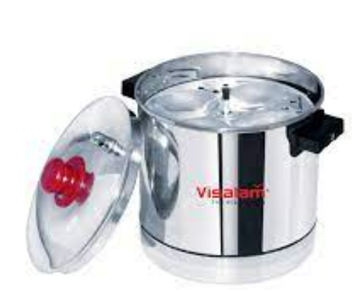 VISALAM IDLY COOKER - 6 PLATES