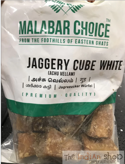 MALABAR CHOICE JAGGERY CUBE WHITE  - 1KG