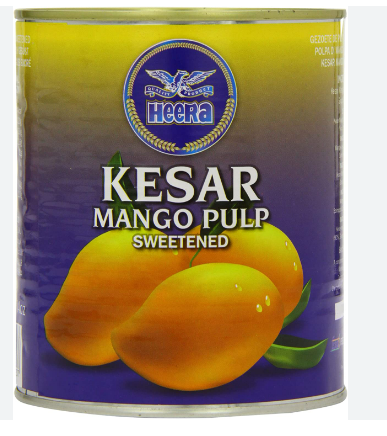 HEERA KESAR MANGO PULP (18/234) - 850G