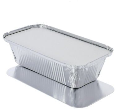 ALLI BHAVAN NO 6A ALUMINIUM CONTAINERS WITH LIDS - 10 PACK
