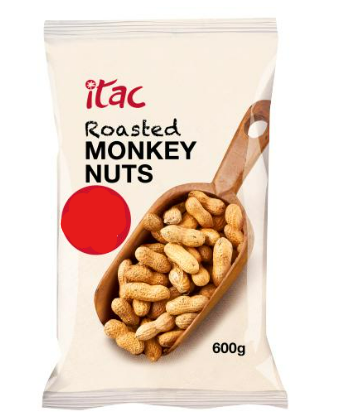 ITAC ROASTED MONKEY NUTS - 600G