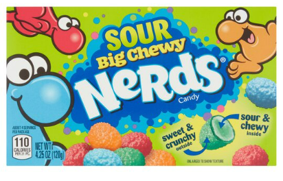 NERDS SOUR BIG CHEWY CANDY - 120G