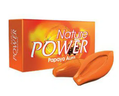 NATURE POWER PAPAYA BEAUTY SOAP -  125G
