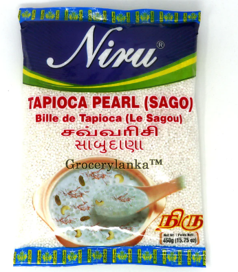 NIRU SAGO (TAPIOCA PEARL) - 450G